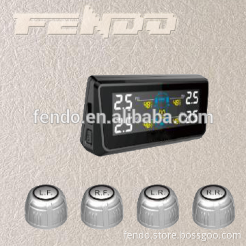 External Solar LCD Color screen Large solar panels waterproof IP6K7K tire pressure monitoring system Fuel-efficient